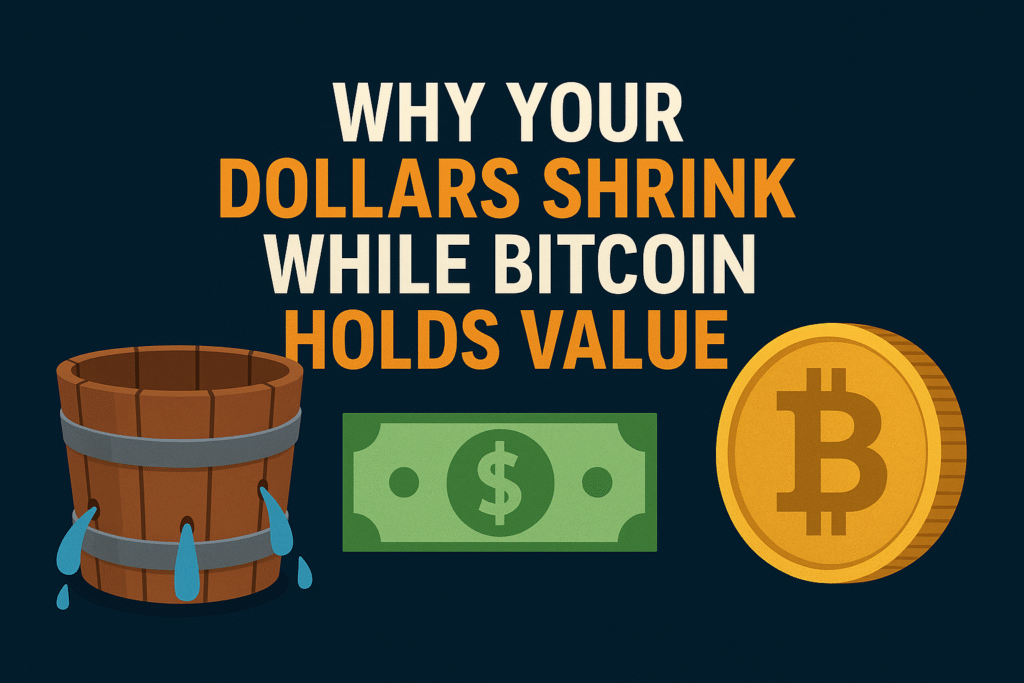 Bitcoin Basics: Why Your Dollars Shrink While Bitcoin Holds Value